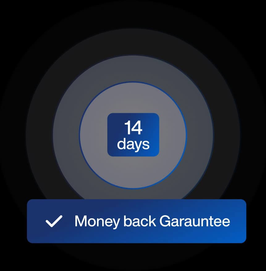 14-day risk-free money-back guarantee badge 14-day risk-free money-back guarantee badge
